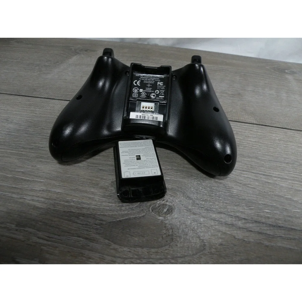 Microsoft Xbox 360 Wireless Controller Black Official Original Untested